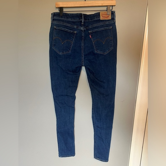 Levi's 711 Distressed Skinny Jeans Size 31 - Picture 3 of 10